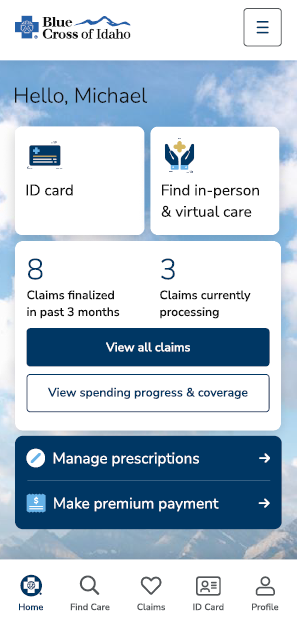 2025 Blue Cross of Idaho member app