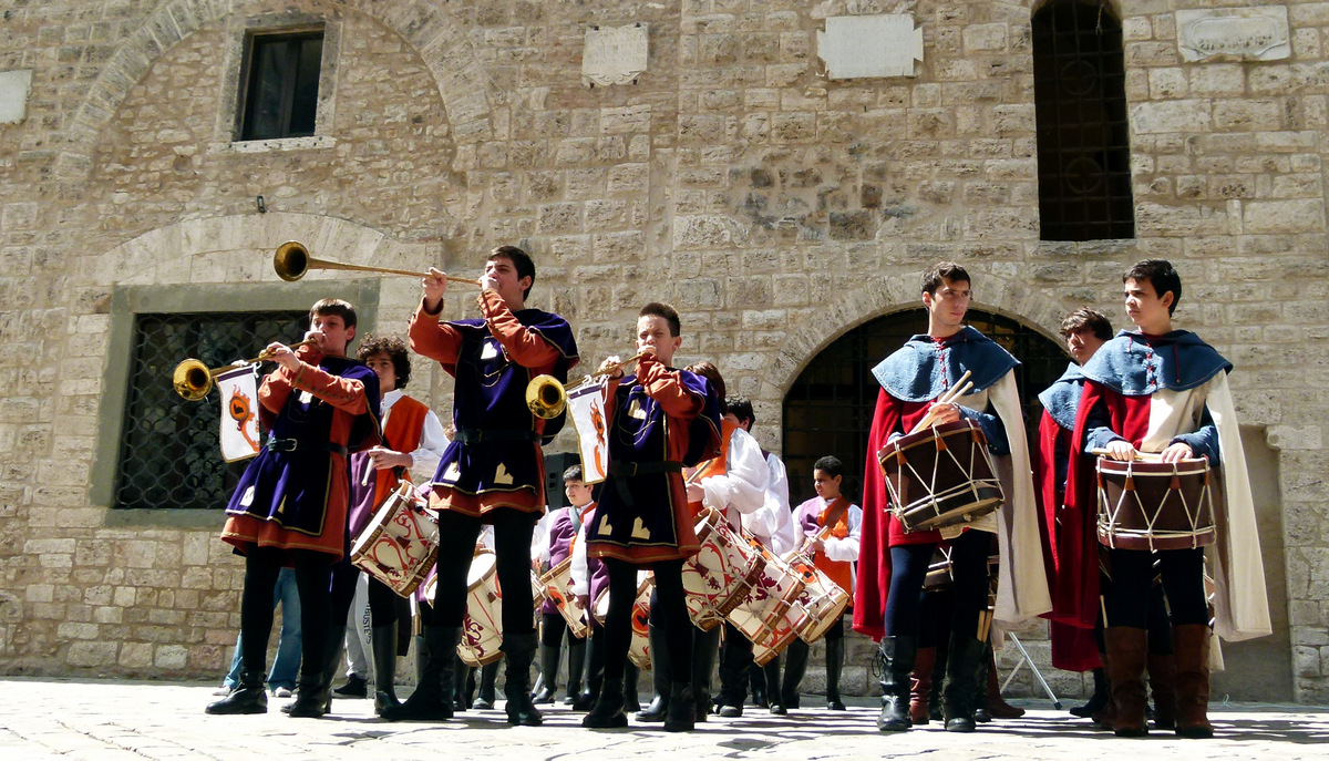 Narni medieval festival Corsa allAnello