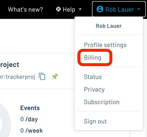 productuid prefix billing menu