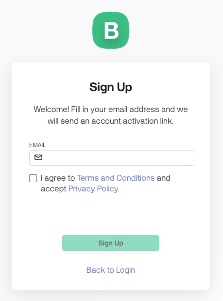 Create a Blynk account