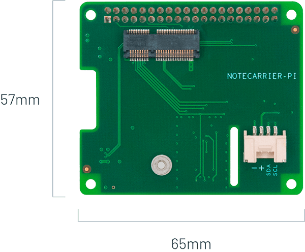 blues raspberry pi notecarrier-pi hat