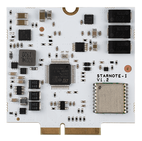 back image of Starnote for Iridium
