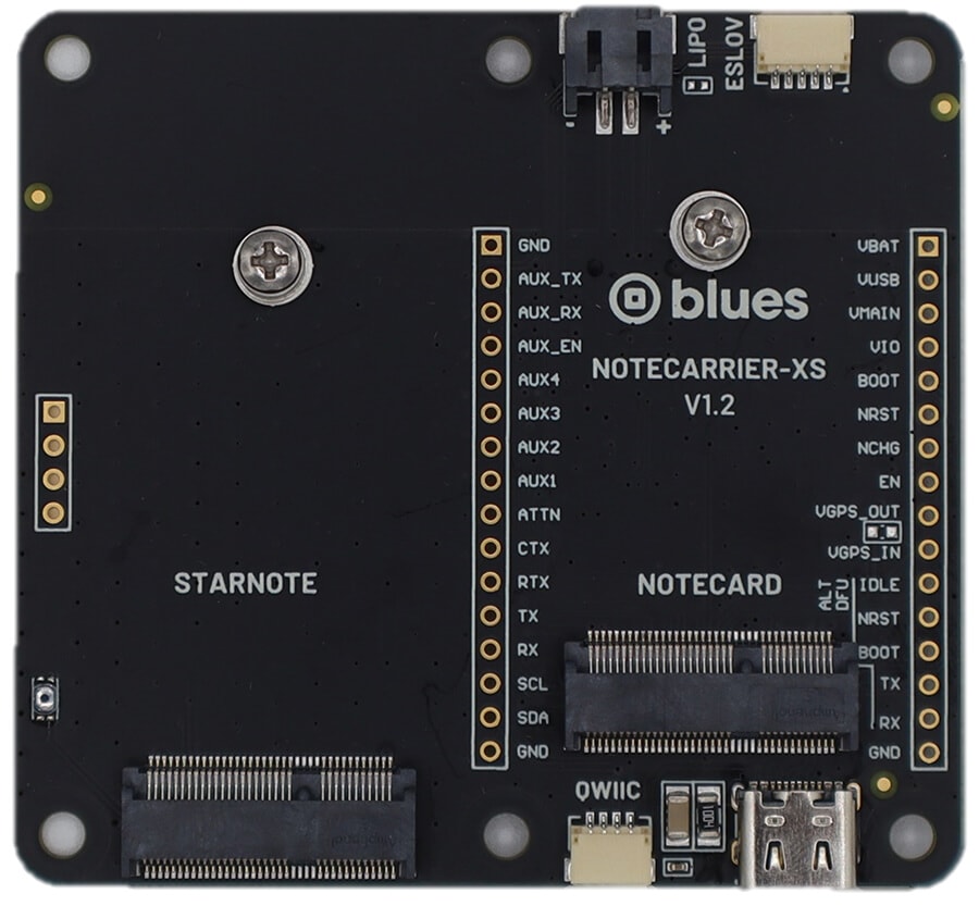 Notecarrier XS v1.2 (front)