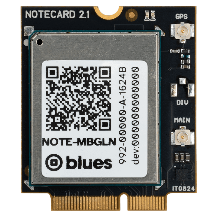 front image of mbgln notecard