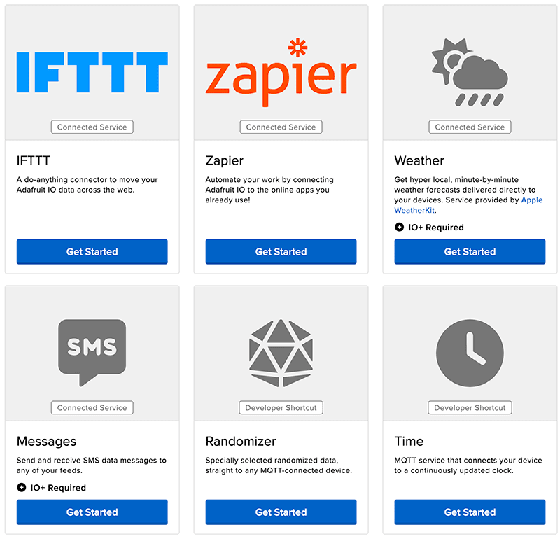 adafruit io power-ups