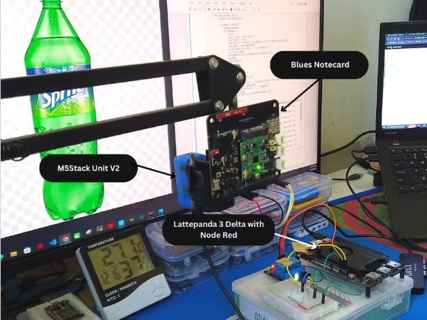 Product Quality Analyzer using Unit V2 & Blues Wireless