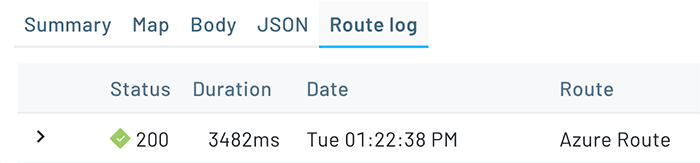 notehub route log