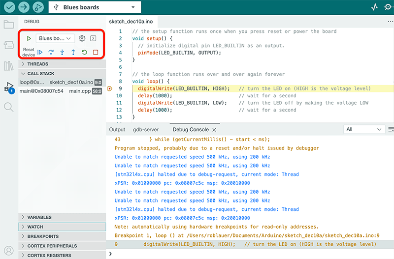 swan step debugging