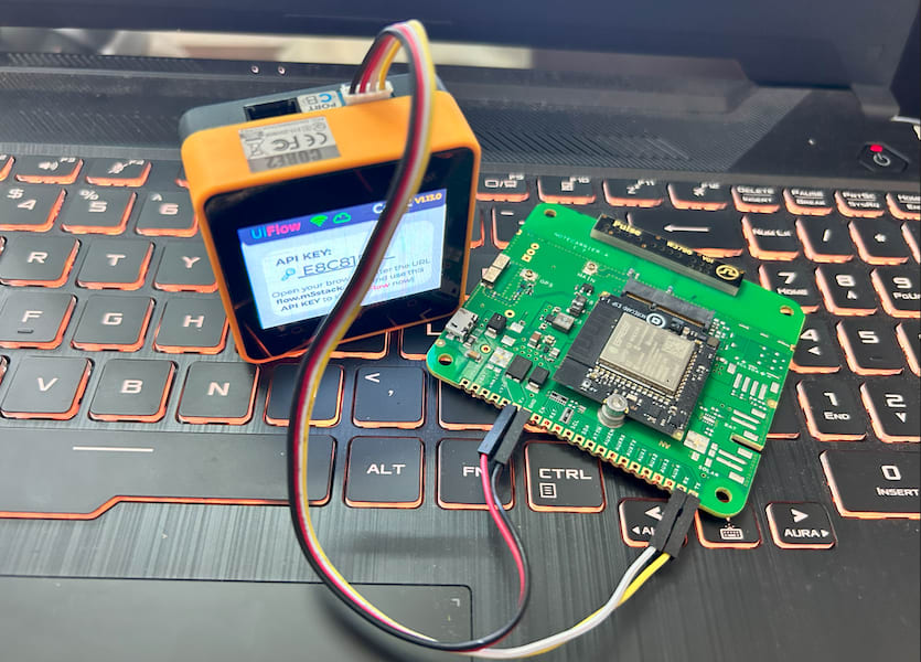 Connecting the Core2 with a Notecarrier