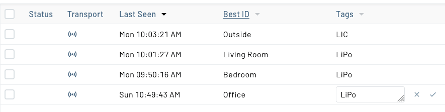 Device tags in Notehub