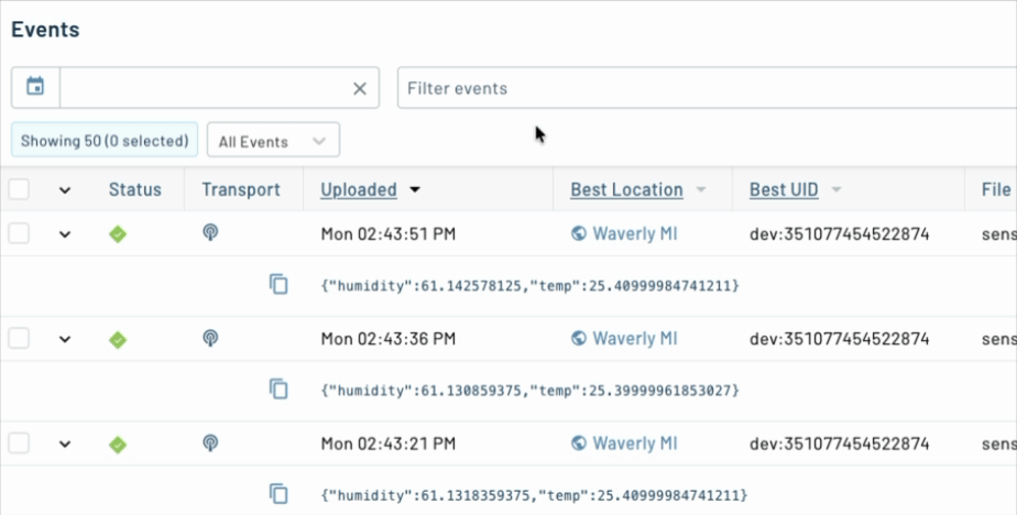 Resizing columns in Notehub