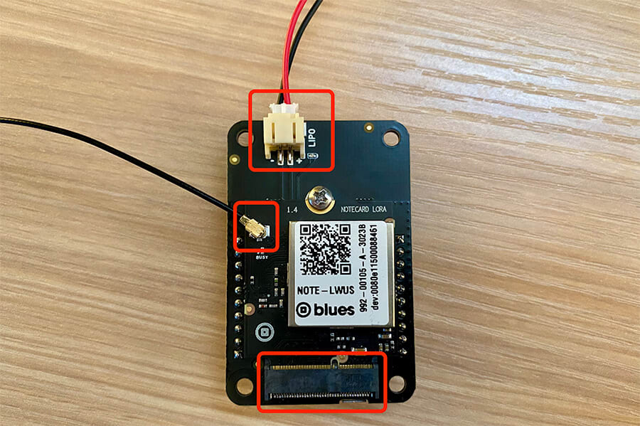 assembled lora hardware