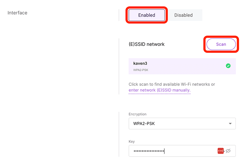 blues gateway WiFi setup