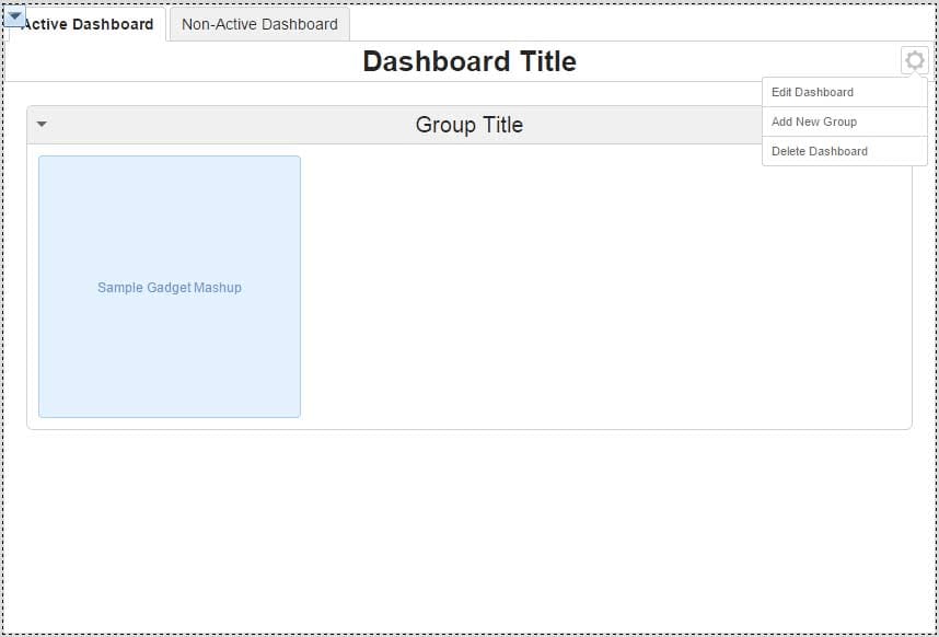 ThingWorx dashboard creation