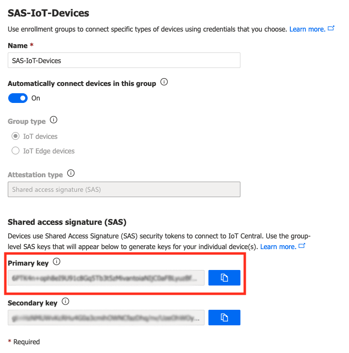 sas token