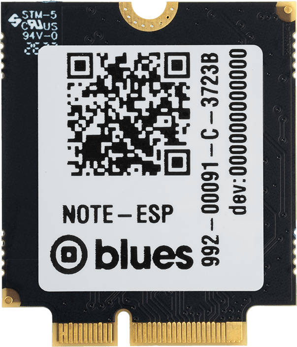 rear image of wifi v2 notecard