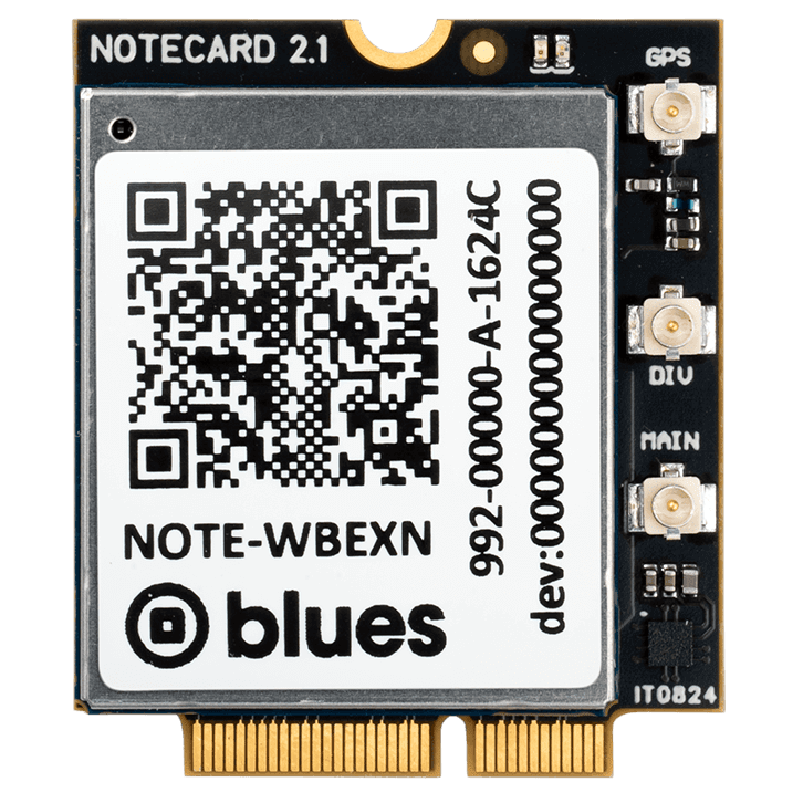 front image of wbexn notecard