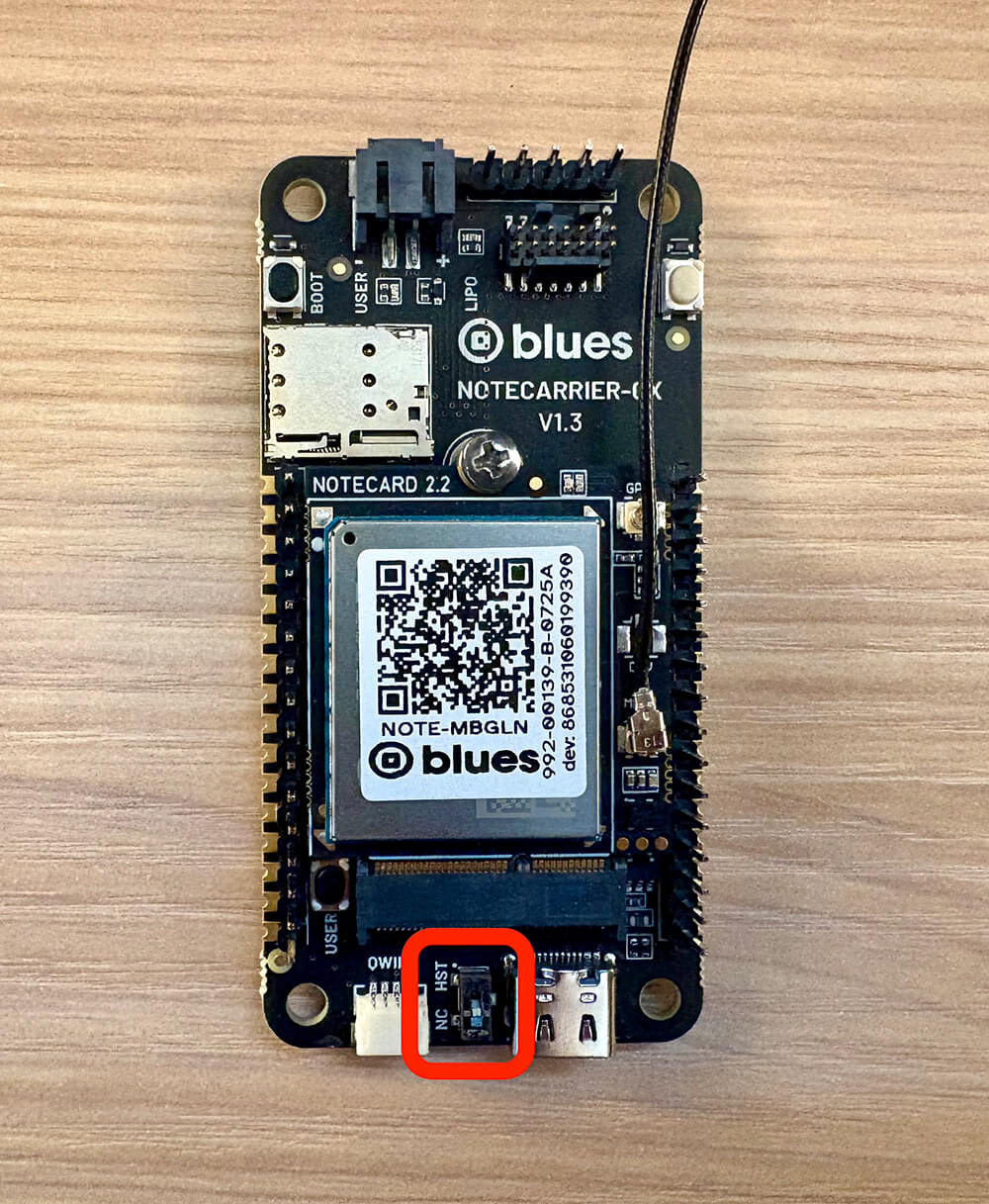 Image of Notecarrier CX DIP switch