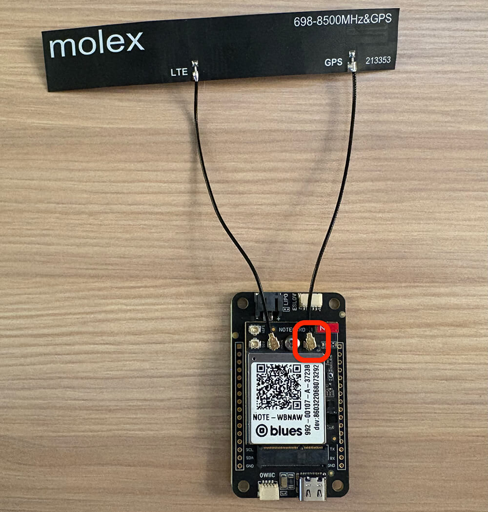 Image of GPS u.FL cable