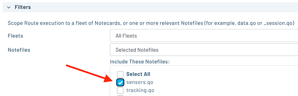 choose the notefile to sync