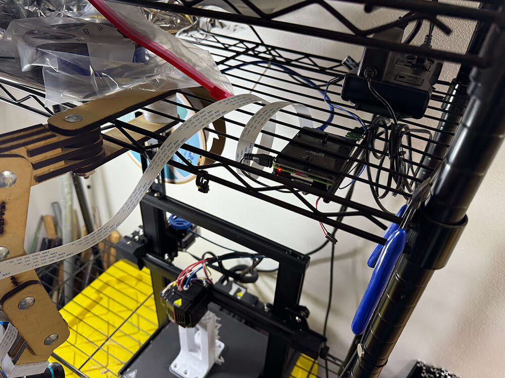 Raspberry Pi OctoPrint and Powertail setup