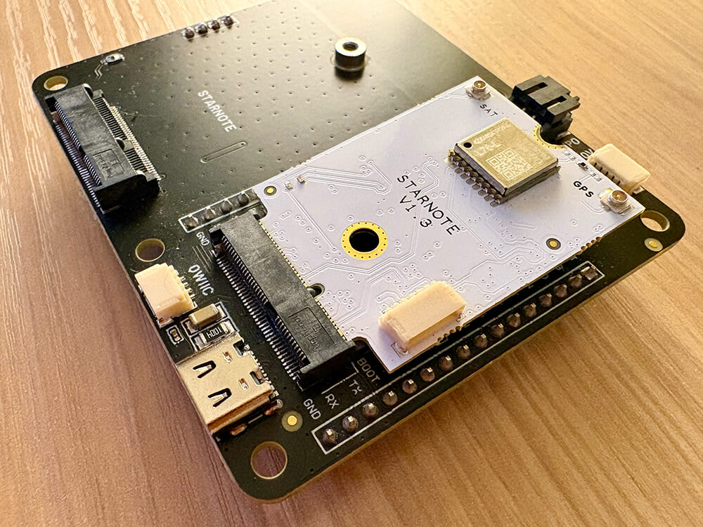 starnote floating in notecarrier xs socket