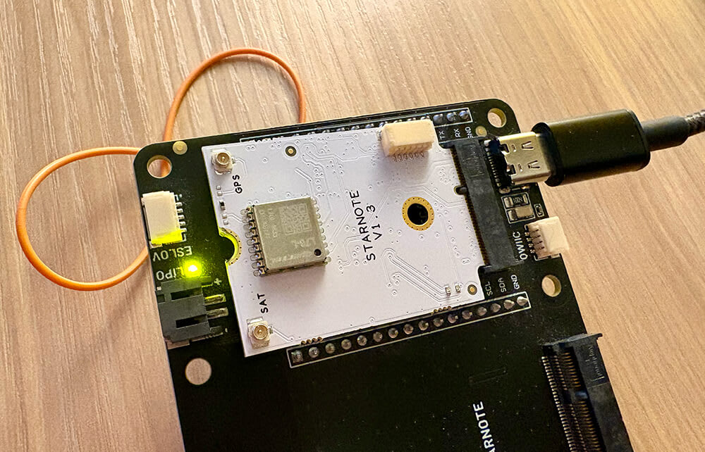 notecarrier xs connected to computer