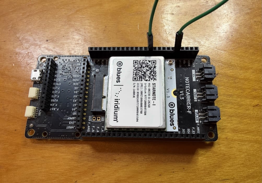 jumper wire bridging boot and vio pins
