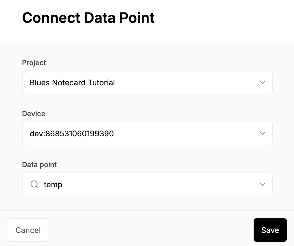 qubitro add data point