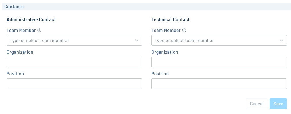 Contact form