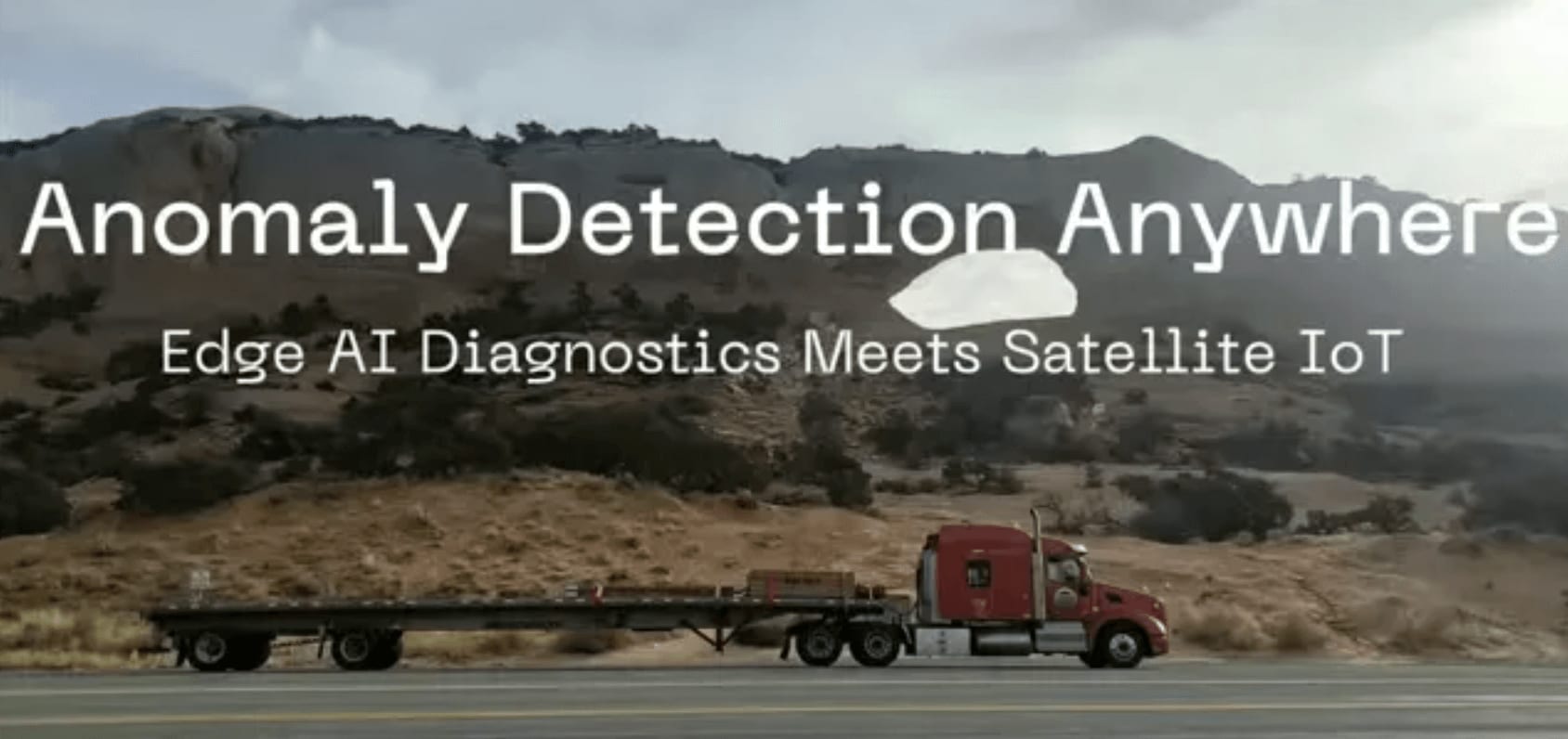 Webinar title slide: Anomaly Detection Anywhere