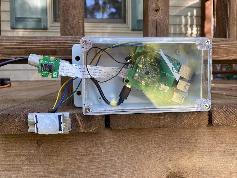 The hardware for my pest detector