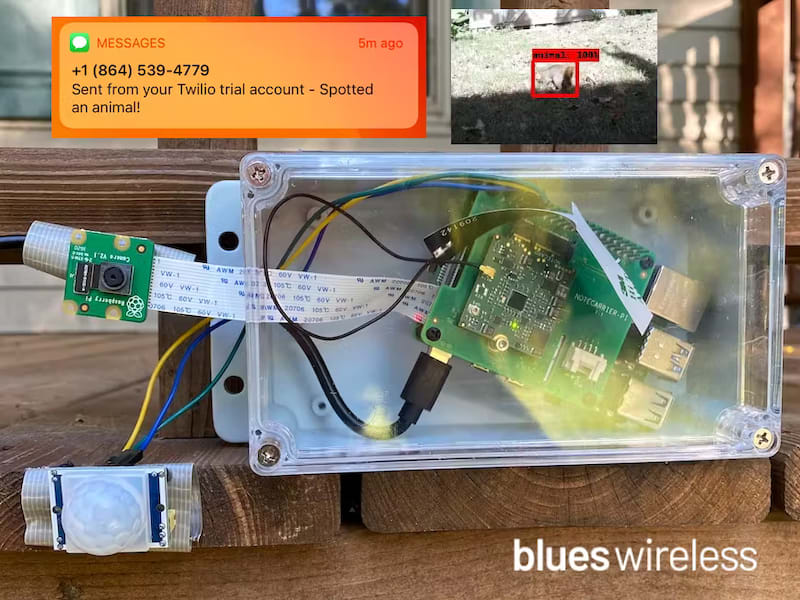 The hardware for my pest detector