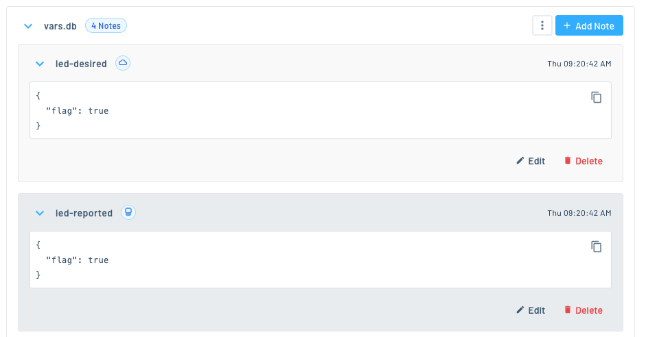 Result of vars.db update in Notehub