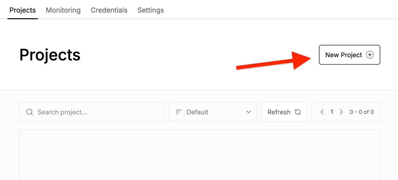 create a qubitro project