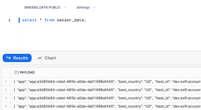 JSON records in Snowflake