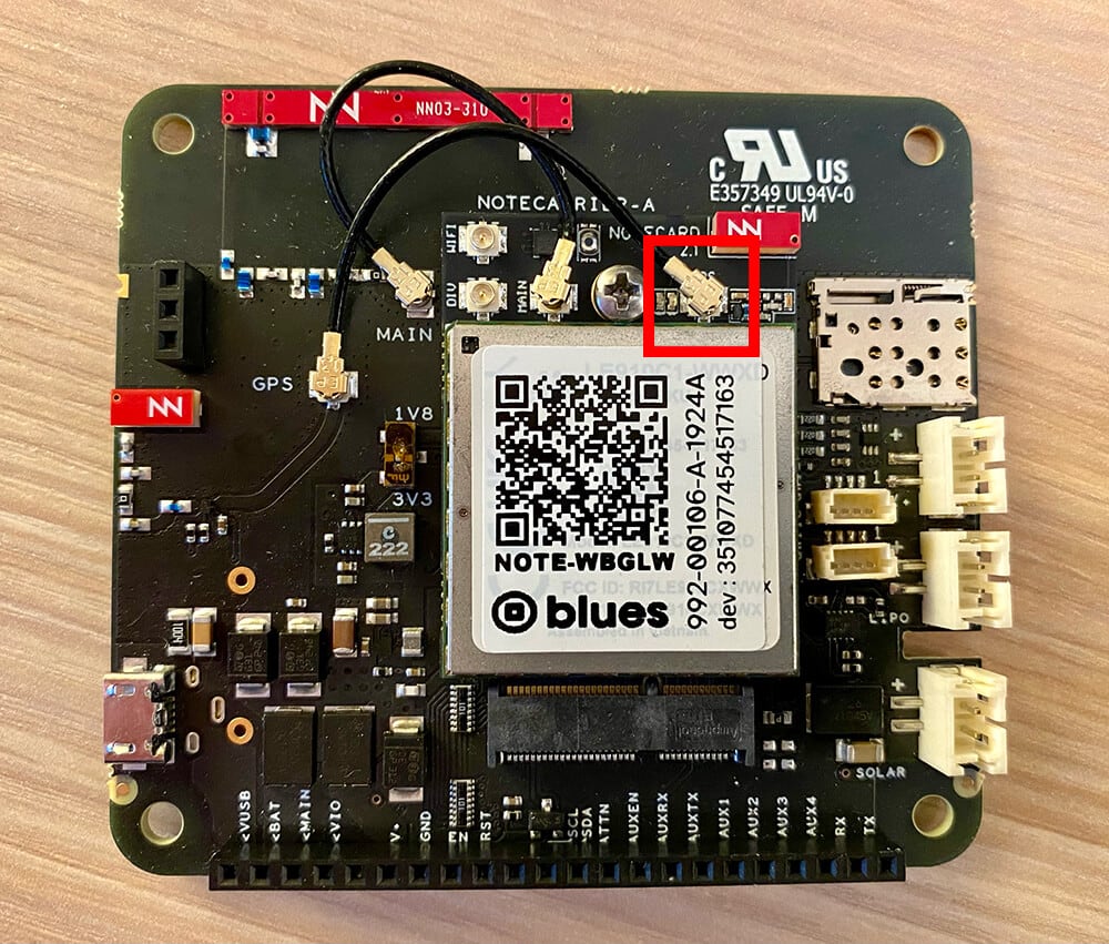 Image of GPS u.FL cable