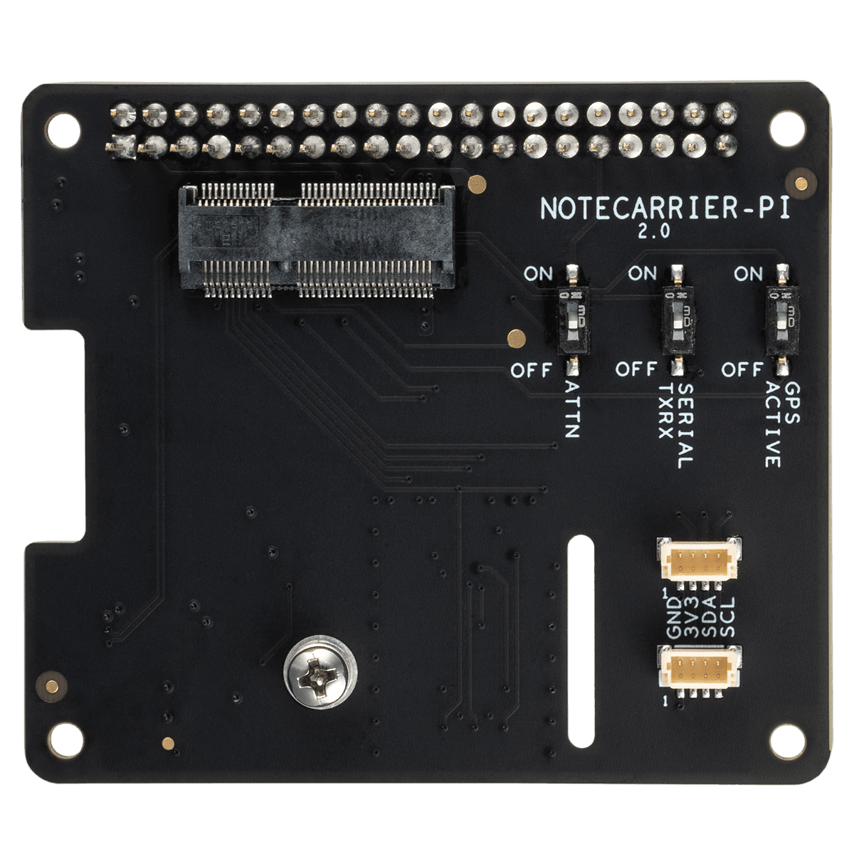 Notecarrier Pi v2.0 (front)