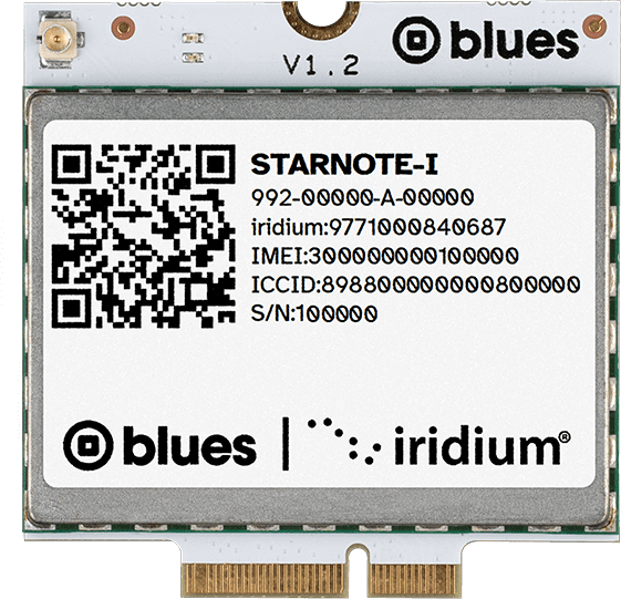 Starnote for Iridium