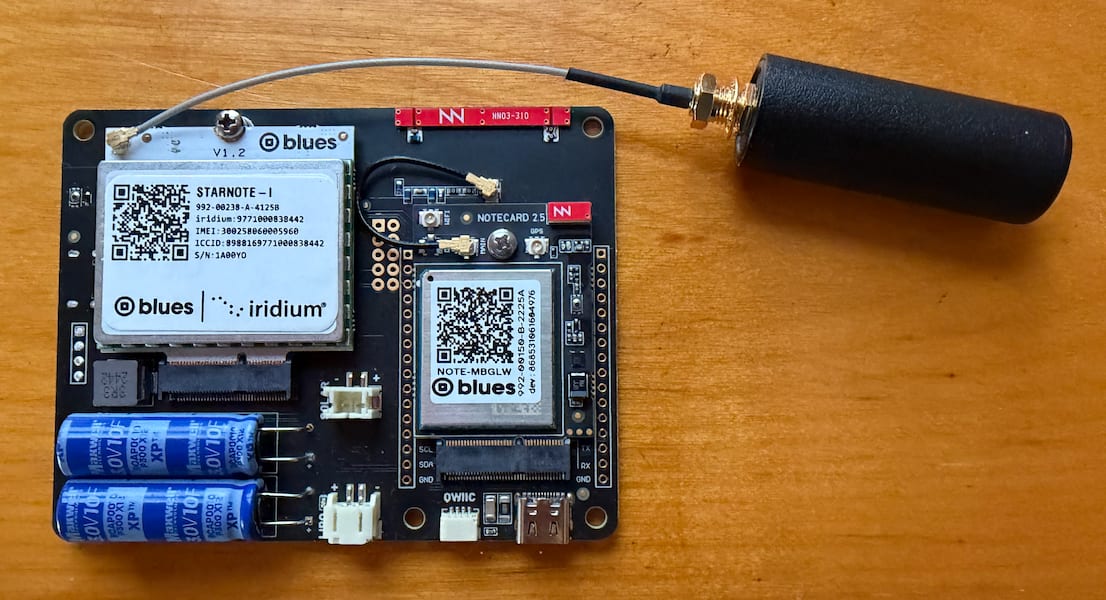 A Starnote for Iridium in a Notecarrier XI