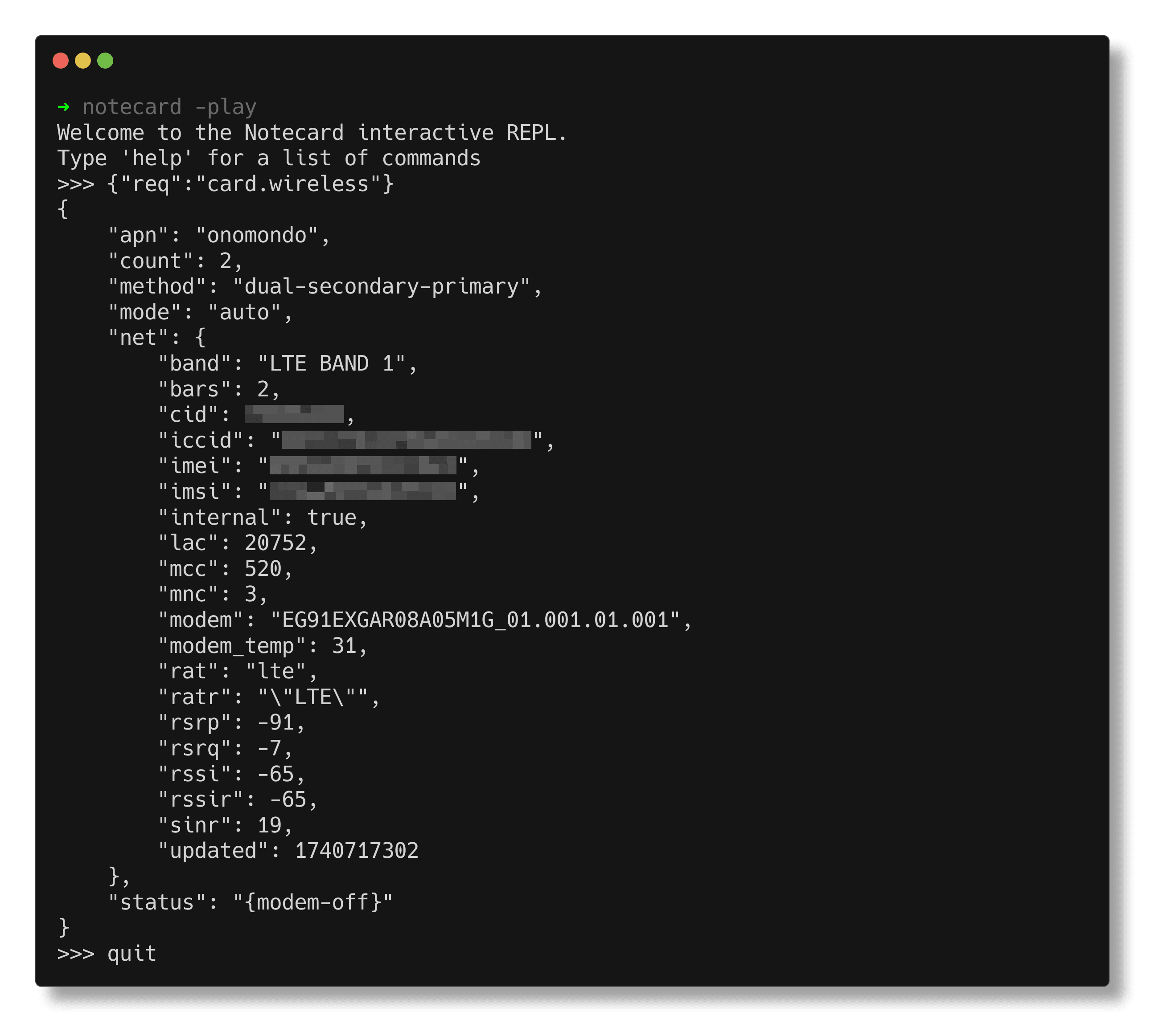 Image of the play command