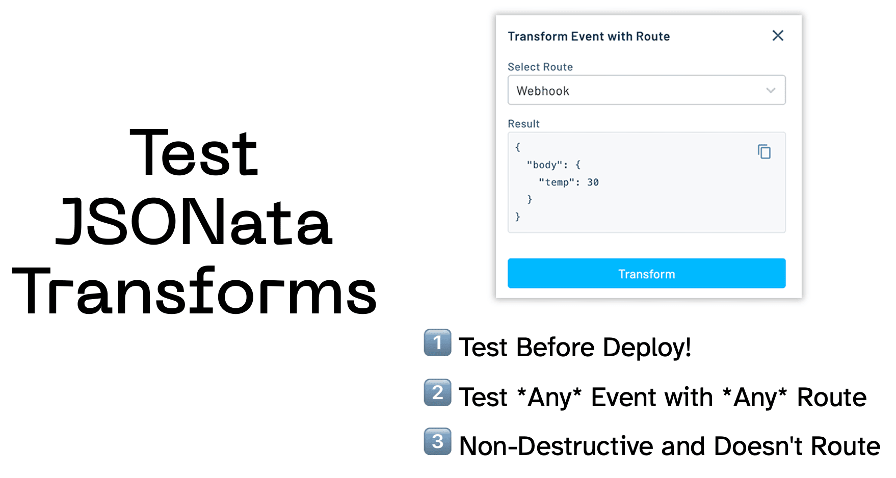 notehub jsonata transform tests