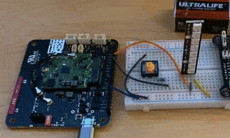 animated gif of neopixel lighting up