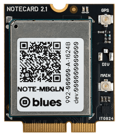 blues notecard mbgln