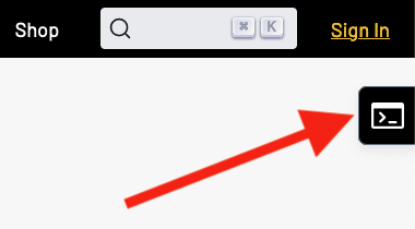 Notehub.io: Web Console Button