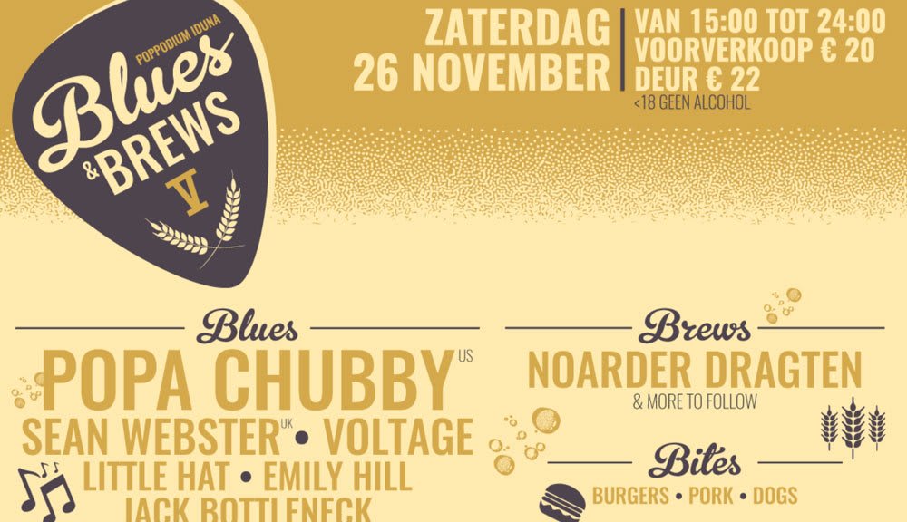Festival: Blues & Brews, Drachten
