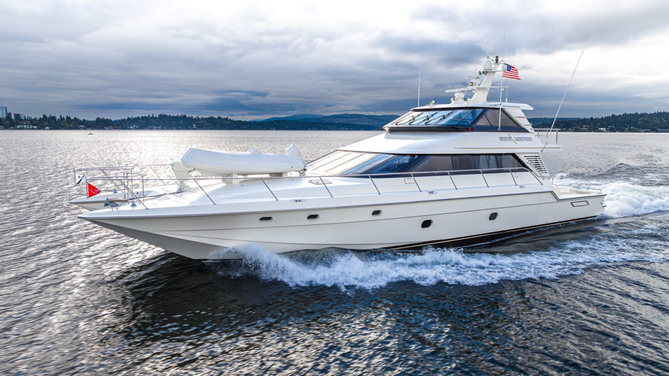 WHITE LIGHTNING Megayacht for Sale MARES Luxury Yacht