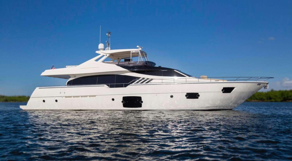 M/Y FERRETTI 870 Yacht #1