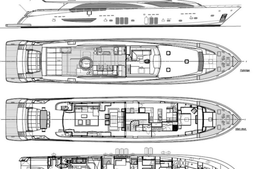 Моторная яхта ASCENSION Yacht #22