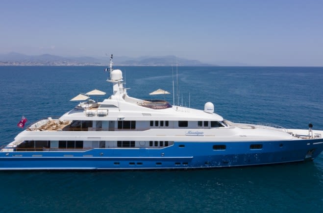 mega yachts for sale california